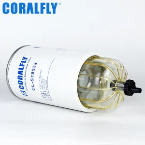 CL-S19532 Fuel-Water Separator Filter, Equiv.: WK1060/1, FS19532, P551067 - Filtro Separador Combustible-Agua, - Coralfly - Traelos LLC